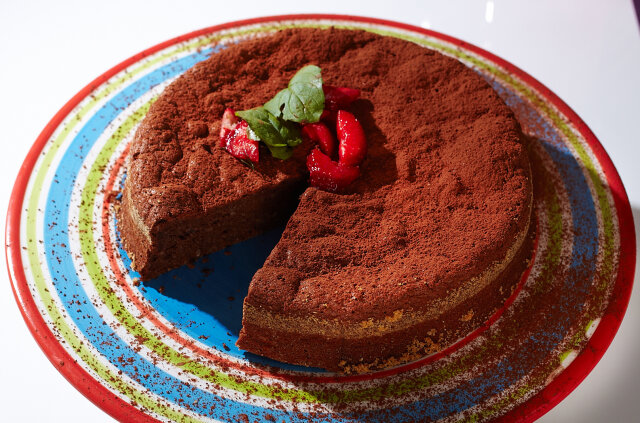 Ciasto czekoladowo migdałowe (dla bezglutenowców)